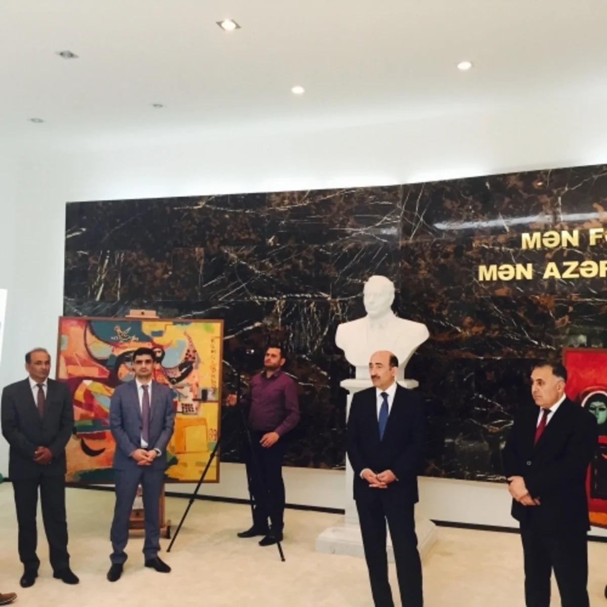 Xızıda rəsm sərgisinin açılışı olub