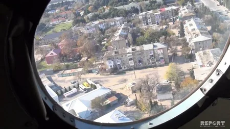 Sumqayıt səmasında uçan helikopterlərdən sakinlər üçün dəvətnamə atılıb - FOTO - VİDEO - YENİLƏNİB