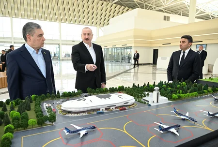 Gurbanguly Berdimuhamedov arrives in Fuzuli district