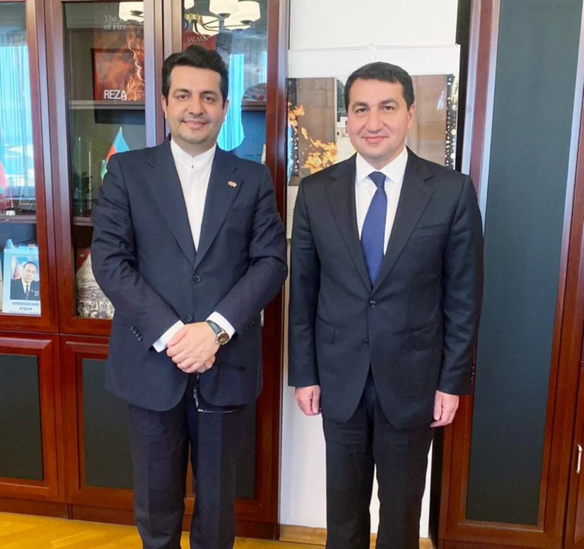 Iranian envoy meets Azerbaijani presidential aide for second time in a week