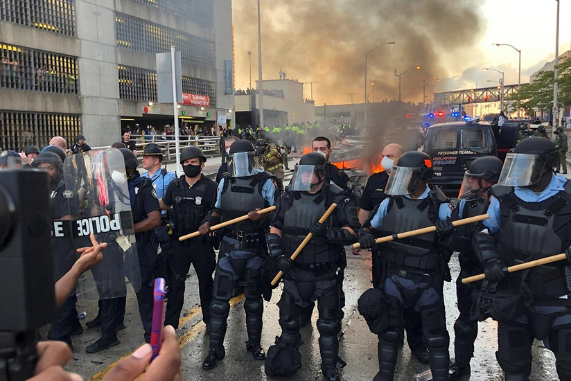 Filadelfiyada kütləvi iğtişaşlar baş verib