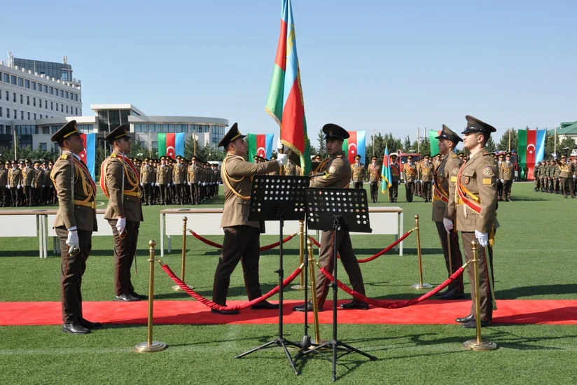 FHN-in Akademiyasında gənc kursantların andiçmə və buraxılış mərasimi olub
