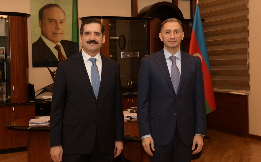 Rəşad Nəbiyev Türkiyə səfiri ilə görüşüb