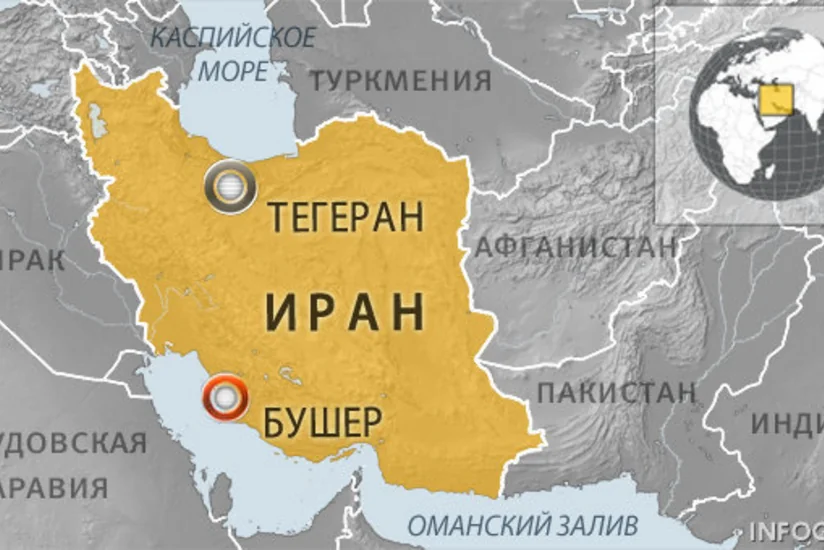 В Иране произошло землетрясение