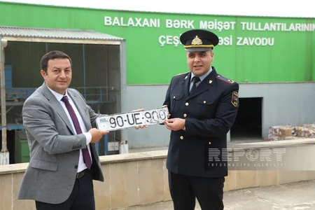 Bakıda tullantıların arasından 8-i əcnəbilərə məxsus olmaqla 57 avtomobil nömrəsi tapılıb