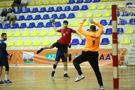 Kişi həndbolçular arasında Azərbaycan çempionatının ən yaxşıları bəlli olub