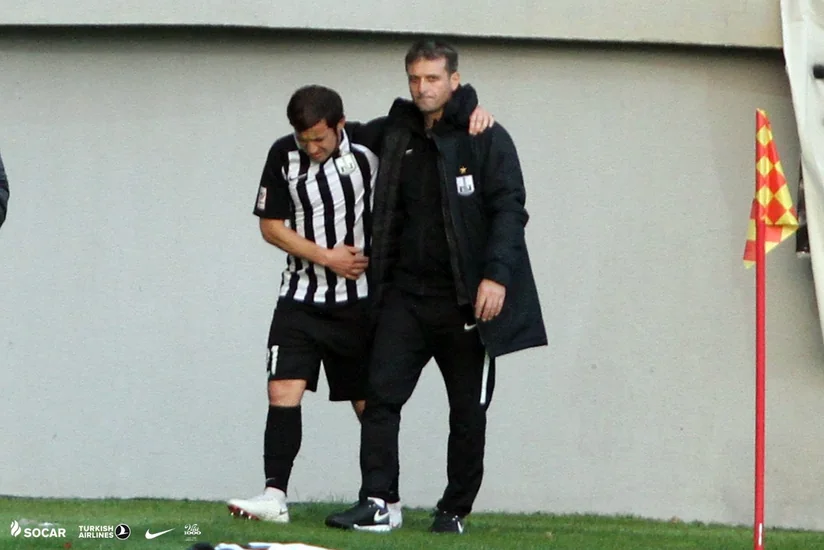 Neftçinin və Azərbaycan millisinin futbolçusu bir ay yaşıl meydanlardan kənarda qalacaq