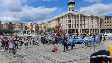 Protest rally by relatives of missing and captured servicemen starts in Kyiv