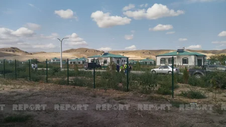Ağalı kəndinə köçürülən əhali yeni tikilən evlərdə yerləşdirilib
