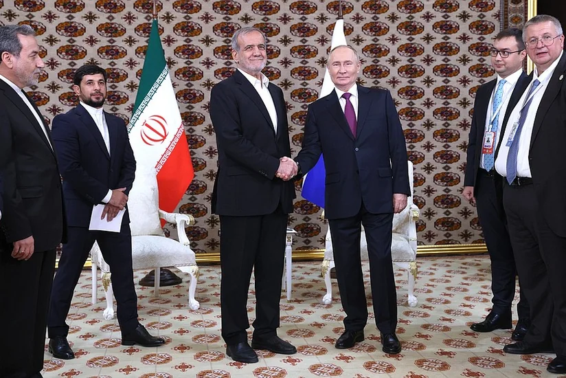 Пезешкиан и Путин договорились ускорить реализацию проектов в нефтегазовой сфере