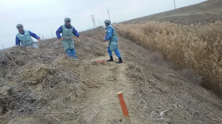 Ağdamın Quzanlı qəsəbəsində 4 ədəd top mərmisi tapılıb