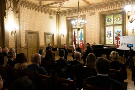 Latviyada 20 Yanvar faciəsinə həsr olunmuş anım tədbiri keçirilib