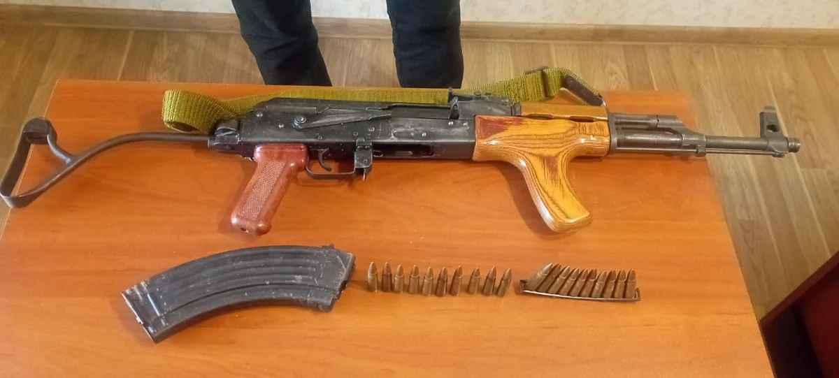 Saatlıda avtomat və ov tüfəngləri aşkarlanıb