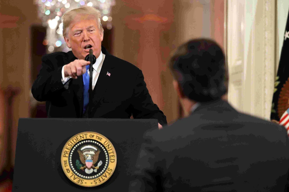 CNN əməkdaşının Donald Trampla sözü çəp gəlib - VİDEO