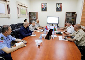 Azerbaijani and Serbian military representatives hold meeting