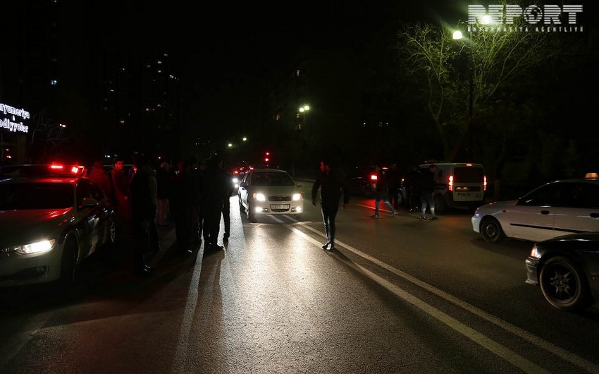 Abşeronda yol qəzası zamanı 2 nəfər xəsarət alıb