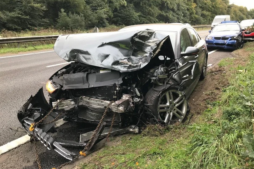 Ağstafada avtomobil qəzası olub, xəsarət alanlar var 