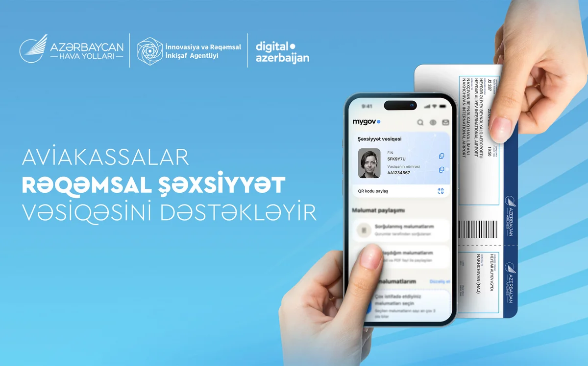 AZAL introduces digital ID cards for ticket purchases to Nakhchivan