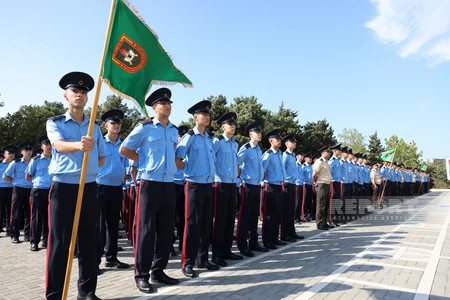 Cəmşid Naxçıvanski adına Hərbi Liseydə buraxılış gününə həsr olunan mərasim keçirilib