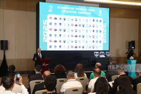 Azərbaycan Premyer Liqasının 2025/2026 mövsümünün püşkatma mərasimi keçirilib