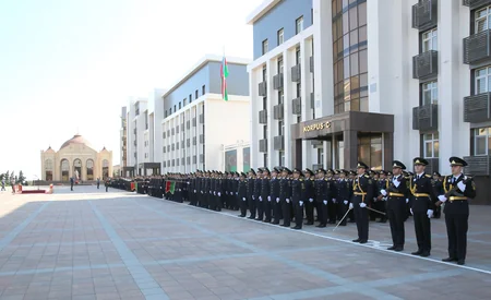 DİN-in Polis Akademiyasında buraxılış mərasimi keçirilib