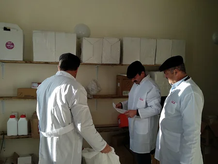 Qəbələnin donuzçuluq təsərrüfatlarında dezinfeksiya işləri aparılıb