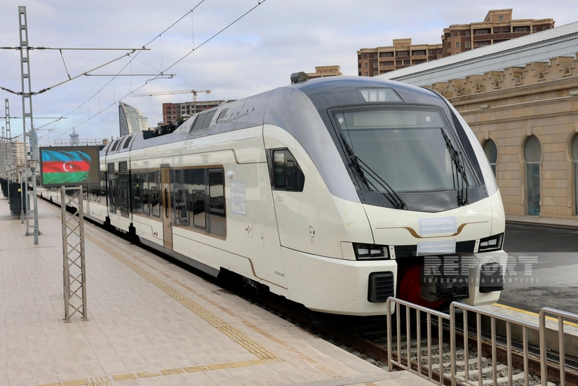 Azərbaycanda dəmir yolu nəqliyyatı ilə sərnişindaşıma 15 %-ə yaxın artıb