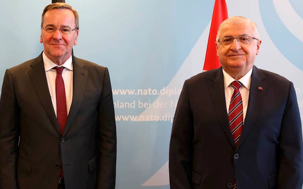 Defense ministers of Türkiye and Germany mull regional security issues
