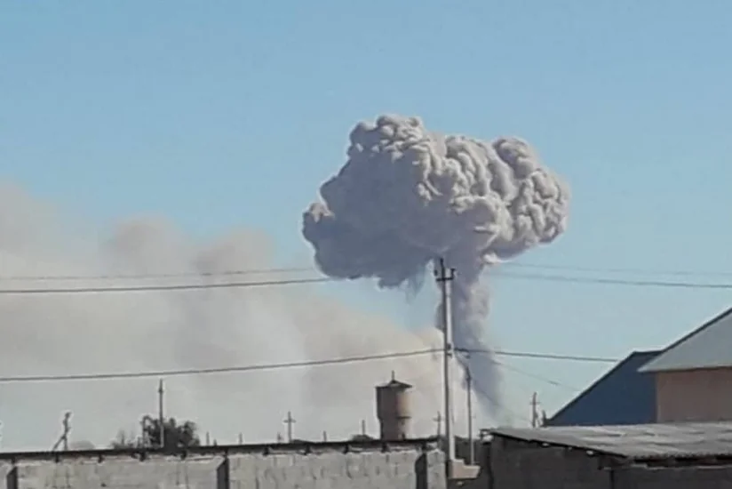 Qazaxıstan DİN: Arısda silah-sursatın partlama təhlükəsi hələ də qalır