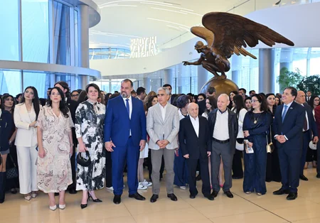Heydar Aliyev Center hosts Brazilian artist`s exhibition Reflection of Eternity