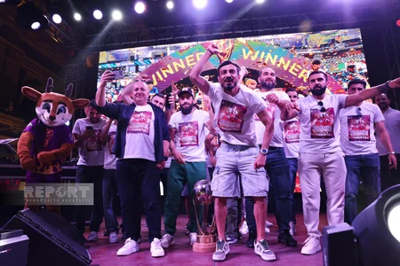 Azərbaycanın minifutbol millisinin dünya çempionu olması münasibətilə Bakıda konsert keçirilir