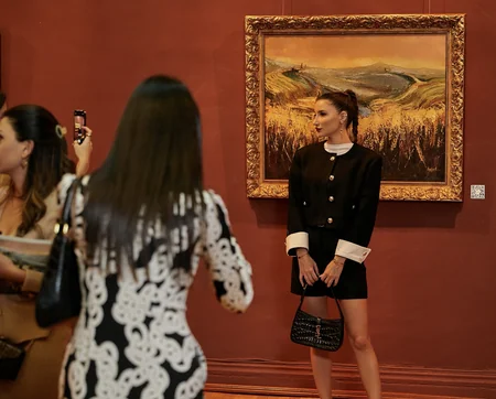 Bakıda Cəmilə Hacıyevanın Septem multisensor sərgisi açılıb - FOTO