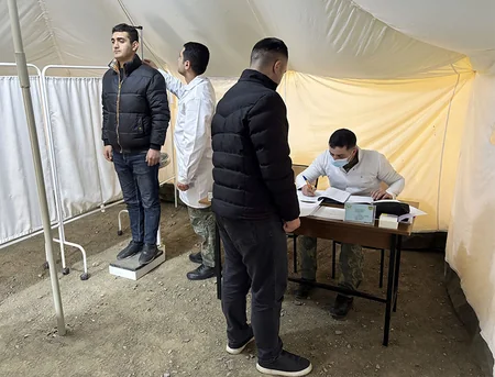 Hərbi vəzifəlilərin növbəti təlim toplanışı keçirilir