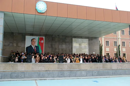 Gənc əsgərlərin hərbi andiçmə mərasimi keçirilib