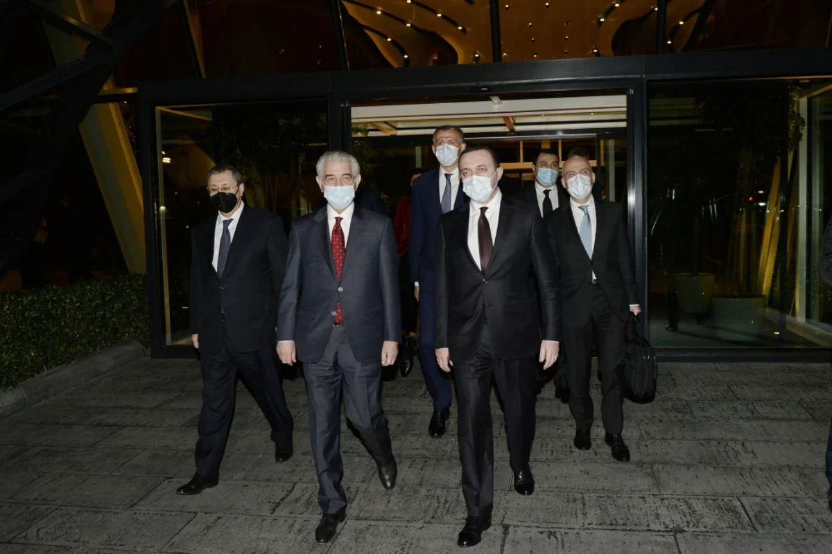 Gürcüstanın Baş nazirinin Azərbaycana səfəri başa çatıb