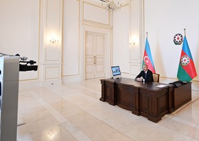  Ilham Aliyev gives interview to Euronews TV