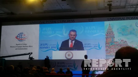 İstanbulda XXVI Ümumdünya Poçt Konqresi işə başlayıb - FOTO