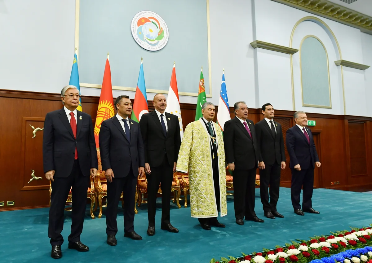 President Ilham Aliyev attends awarding ceremony of Gurbanguly Berdimuhamedov in Dushanbe
