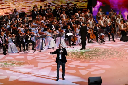 Daşkənddə Azərbaycan və Özbəkistan incəsənət ustalarının birgə qala konserti olub