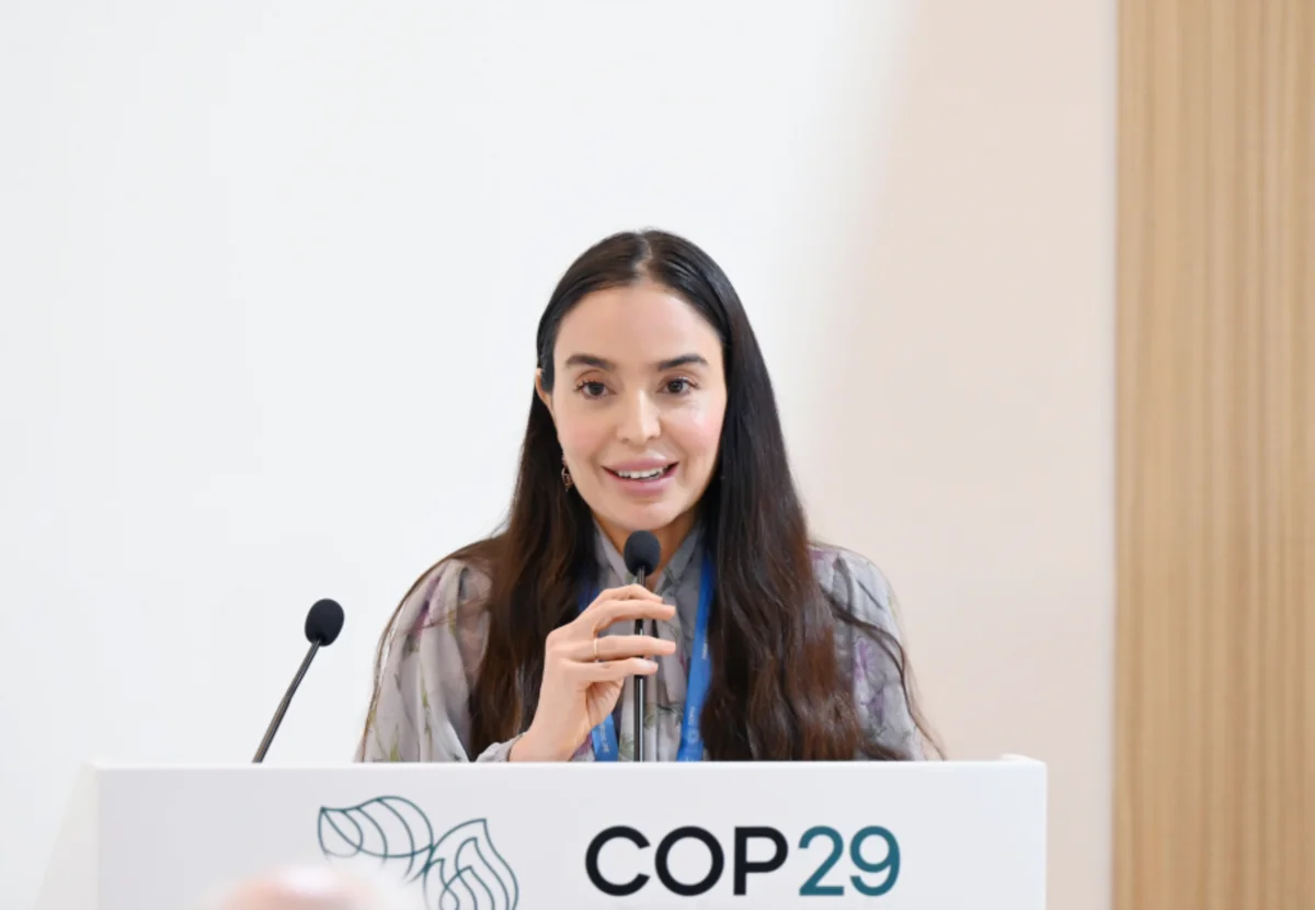 Leyla Əliyeva COP29 çərçivəsində bəbirlərin mühafizəsinə həsr olunmuş tədbirdə çıxış edib