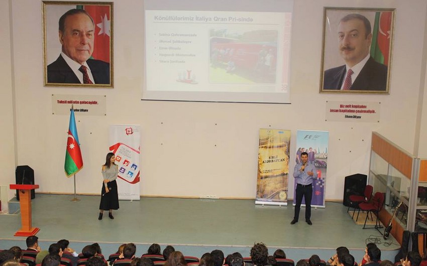 Bakı Şəhər Halqası universitetlərdə Könüllülər Proqramının təqdimatını keçirib