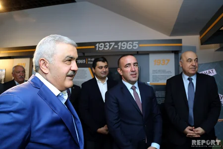 “Neftchi” football club museum and fan shop presented