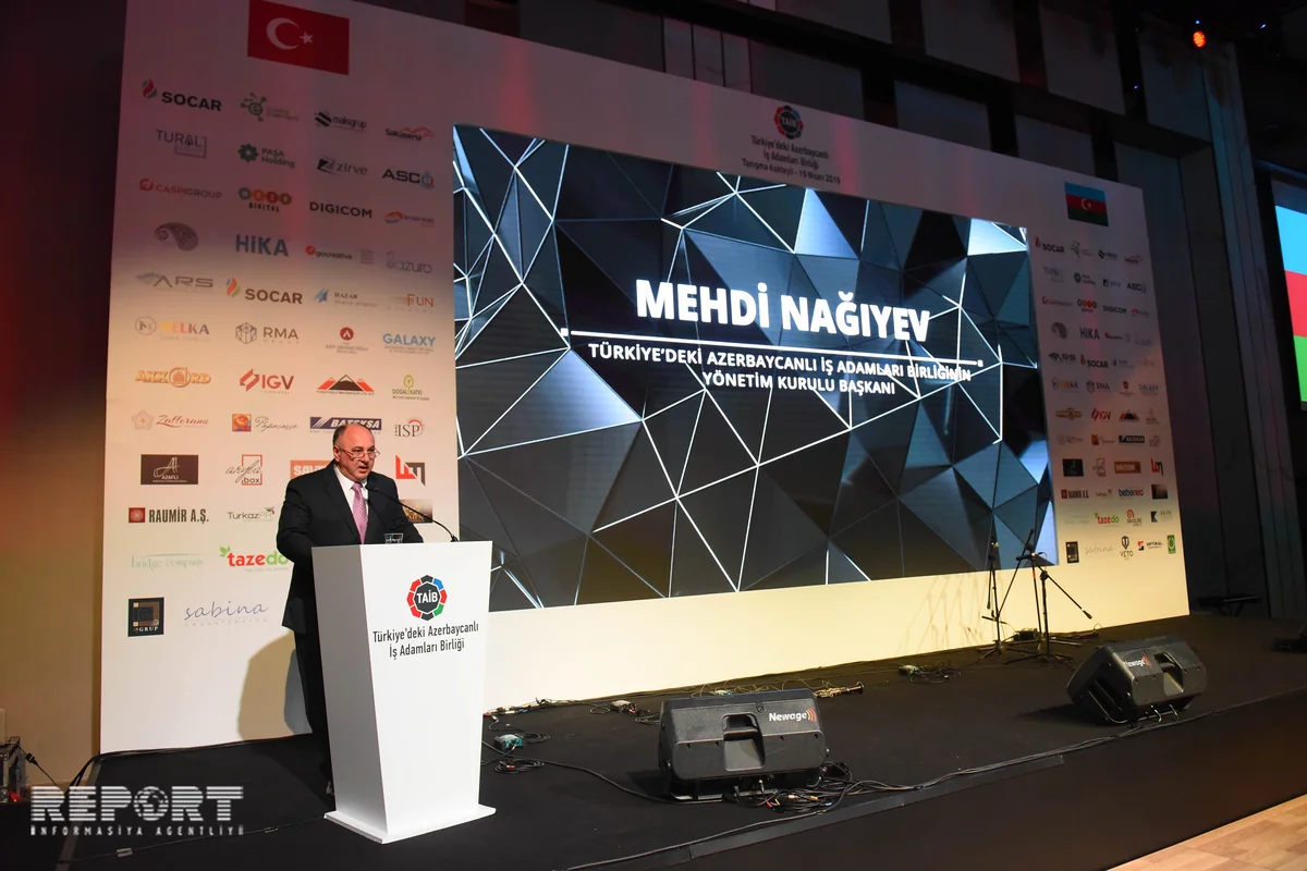 İstanbulda Türkiyədəki Azərbaycanlı İş Adamları Birliyinin yığıncağı keçirilib