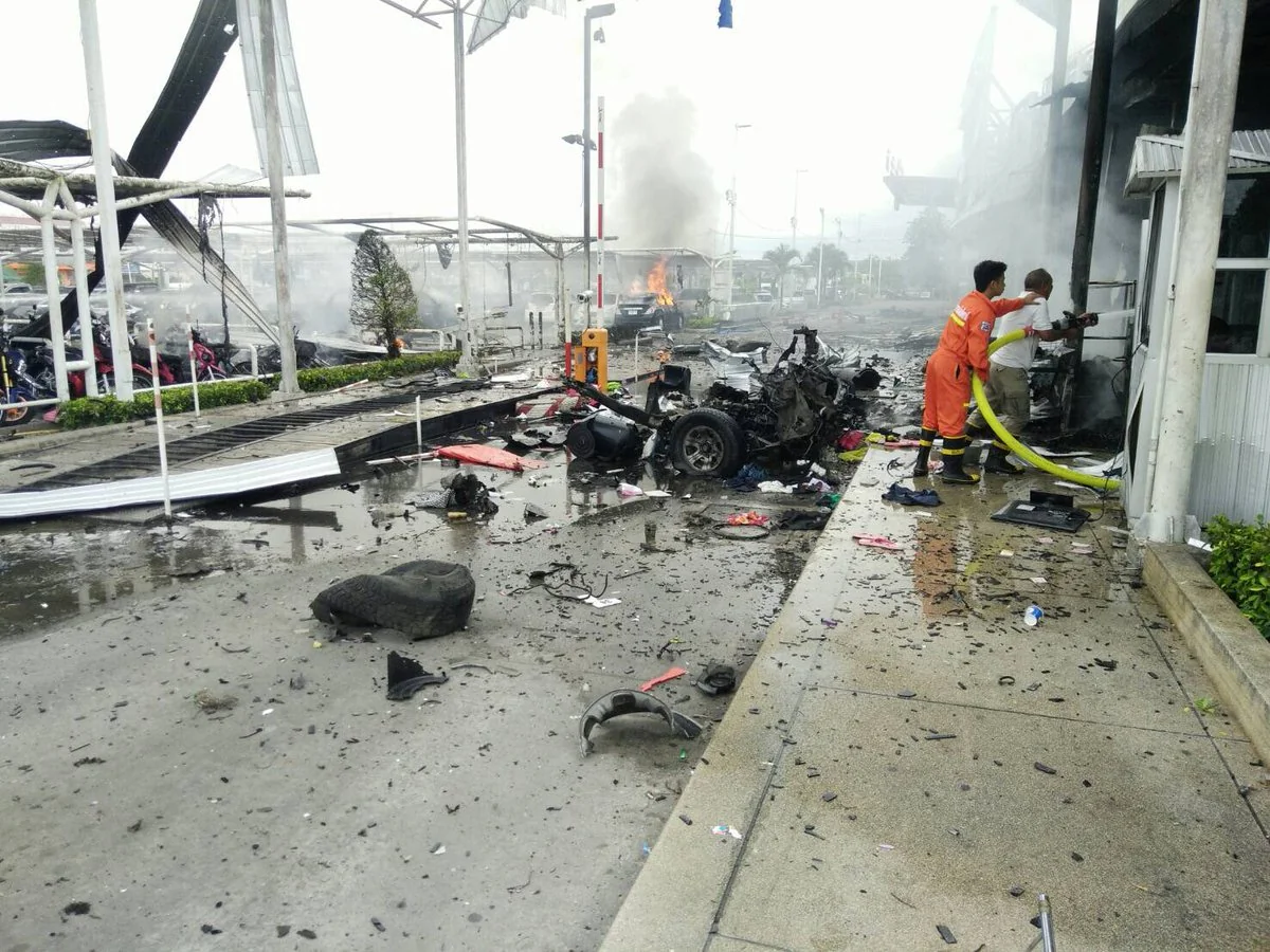 20 injured as a result of bombings in Thailand - PHOTO
