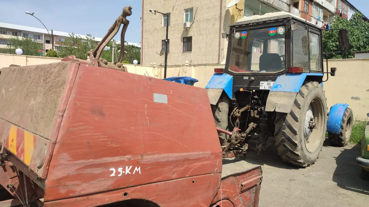 Lənkəranda içkili şəxs traktorla avtoşluq etdi