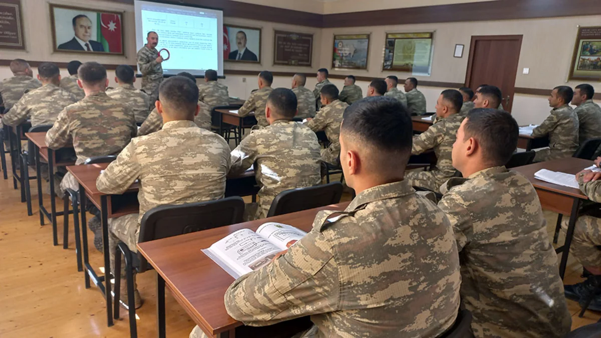 Marines Commando Basic Course being held in Azerbaijan Naval Forces 