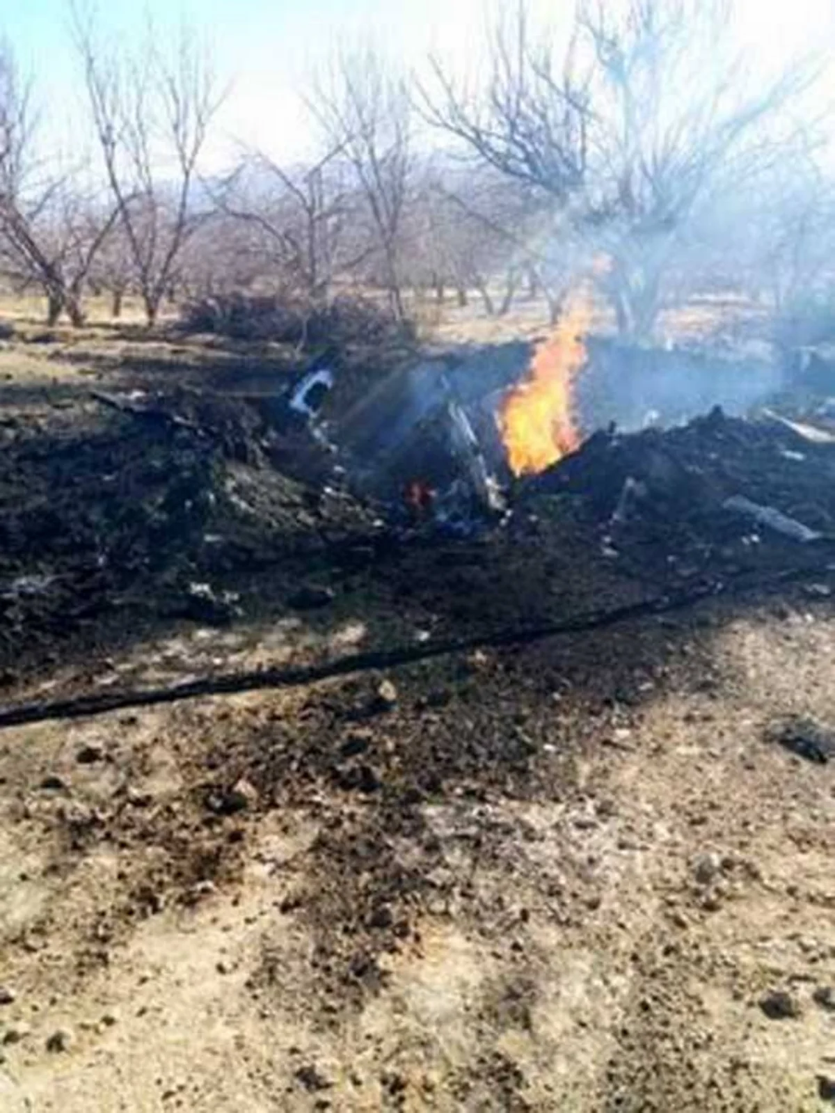 Pakistanda qırıcı təyyarə qəzaya uğrayıb, pilot ölüb