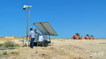 Füzuli-Şuşa və Füzuli-Ağdam avtomobil yollarında Mobil Müşahidə Sistemləri quraşdırılıb