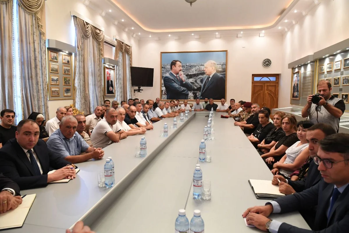 Dövlət Komitəsində Zabux və Sus kəndlərinin bir qrup sakini ilə görüş keçirilib