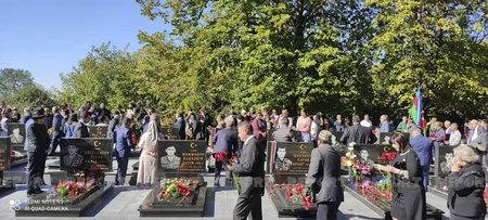 Qaxda şəhidlərin xatirəsi anılıb